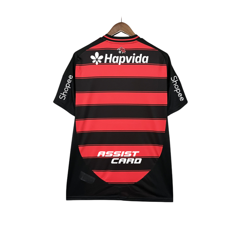 Camisa Flamengo Home Todos Patrocínios 25/26 - Adidas Torcedor Masculina