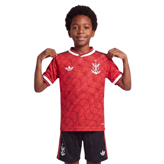 Conjunto Infantil Flamengo 2026/27 III