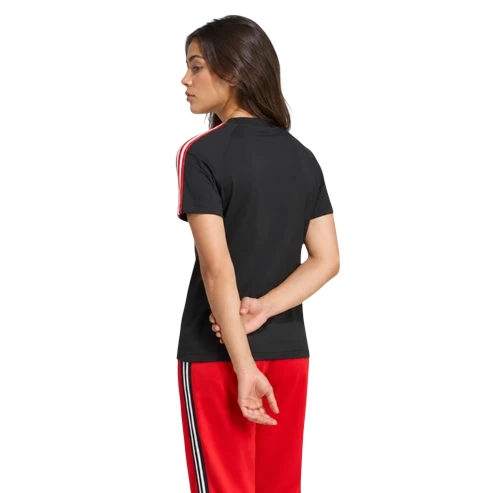 Camisa Flamengo Originals 2 Trefoil 2026/27 - Feminina Preta