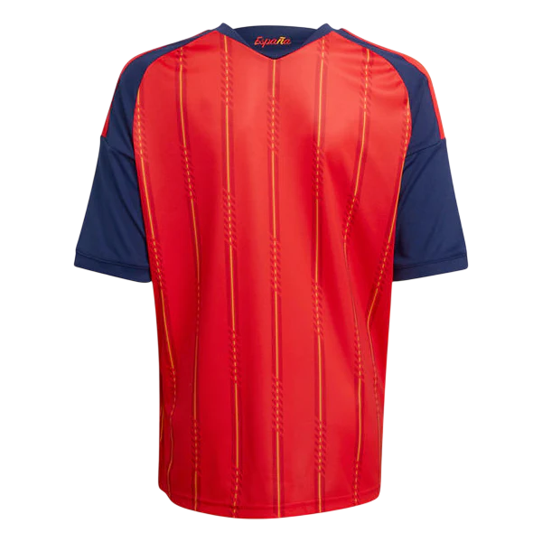 Camisa Infantil Espanha costas close