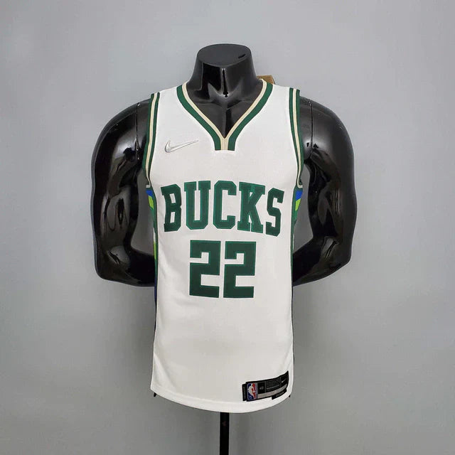 Camisa Regata NBA Milwaukee Bucks Branca - Masculina