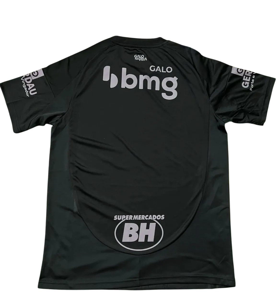 Camisa Atlético Mineiro All Black Todos Patrocínios 25/26 - Adidas Torcedor Masculina