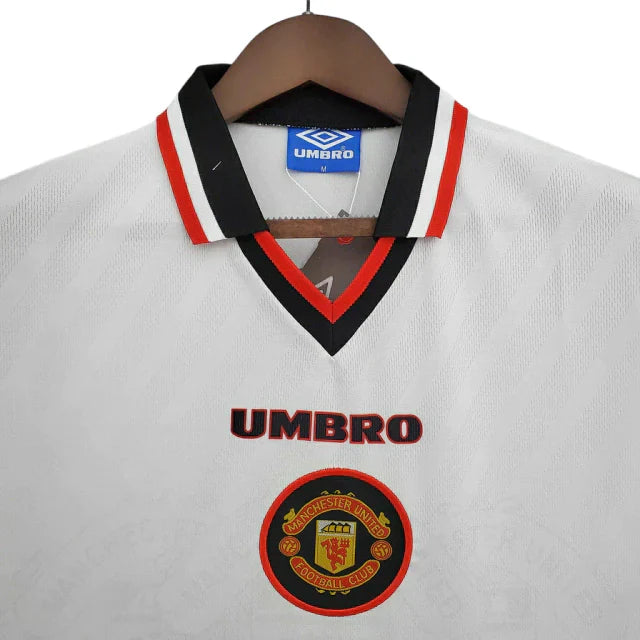 Camisa Manchester United Retrô 1996/1997 Branca