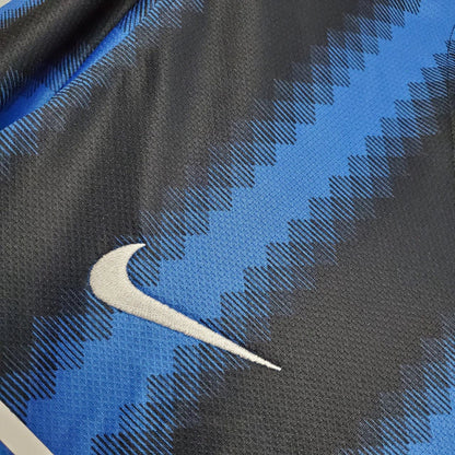 Camisa Inter de Milão 2010/11 Azul e Preta Retrô
