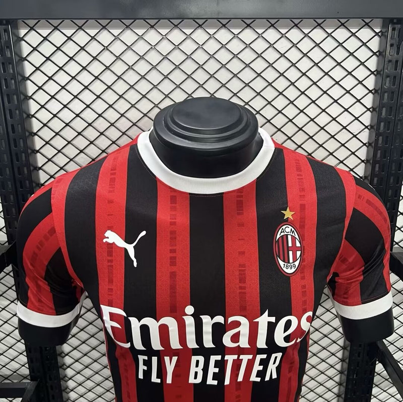 Camisa Milan Home 24/25 - Puma Jogador Masculina