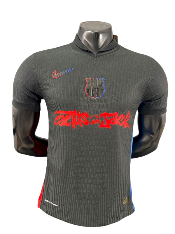 Camisa Barcelona Away x Travis Scott 24/25 - Nike Versão Jogador