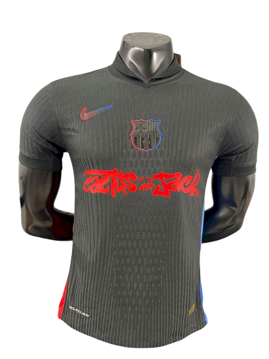 Camisa Barcelona Away x Travis Scott 24/25 - Nike Versão Jogador