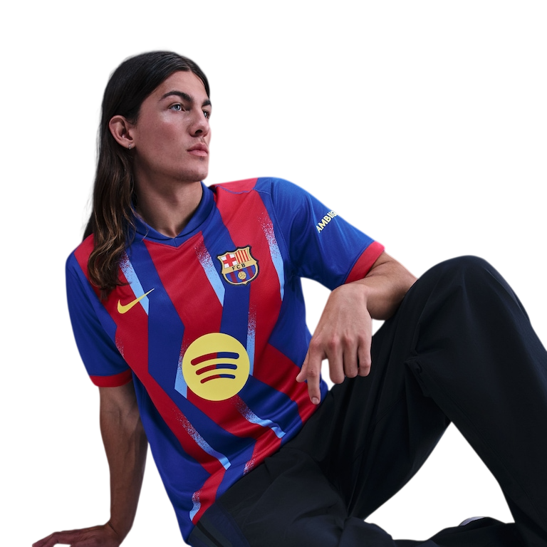 Camisa Barcelona Nike IV 25/26 - Torcedor Masculina