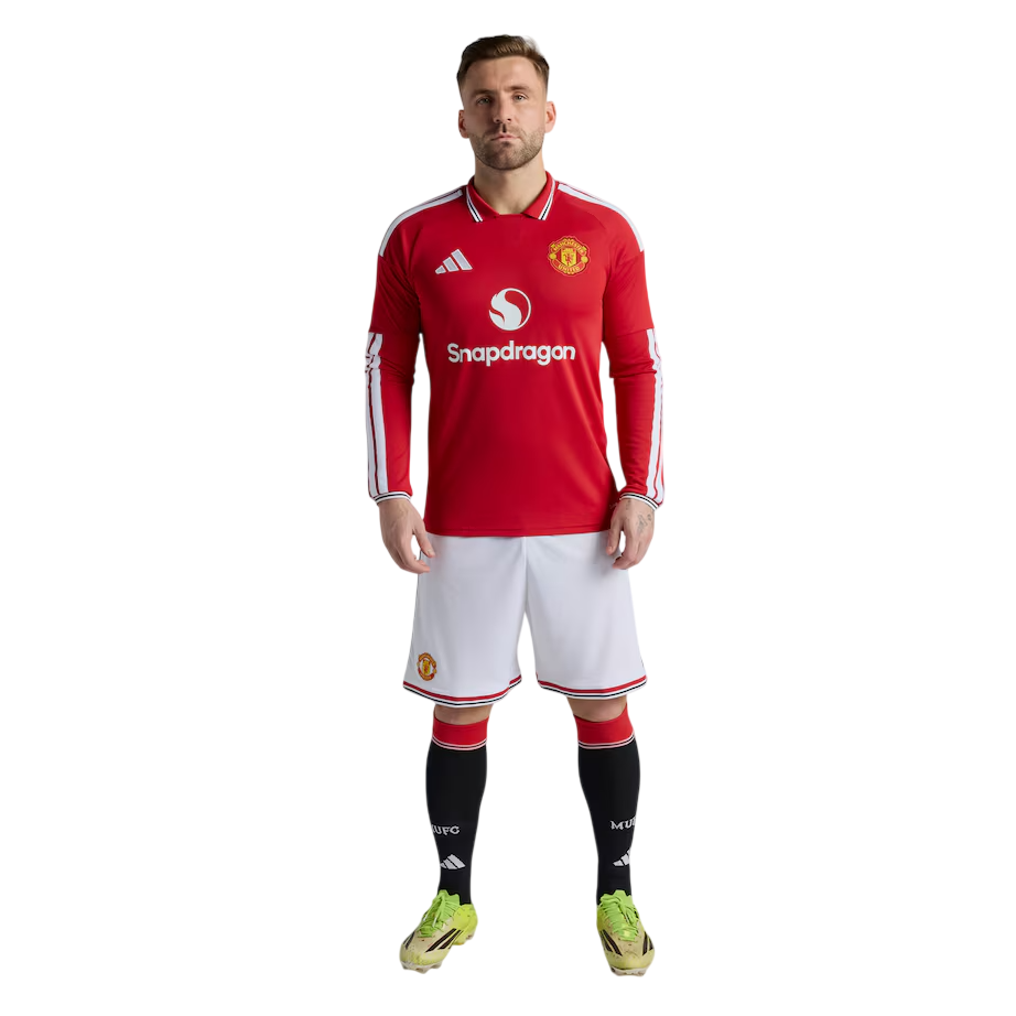 Camisa Manchester United Home Manga Longa 26/27