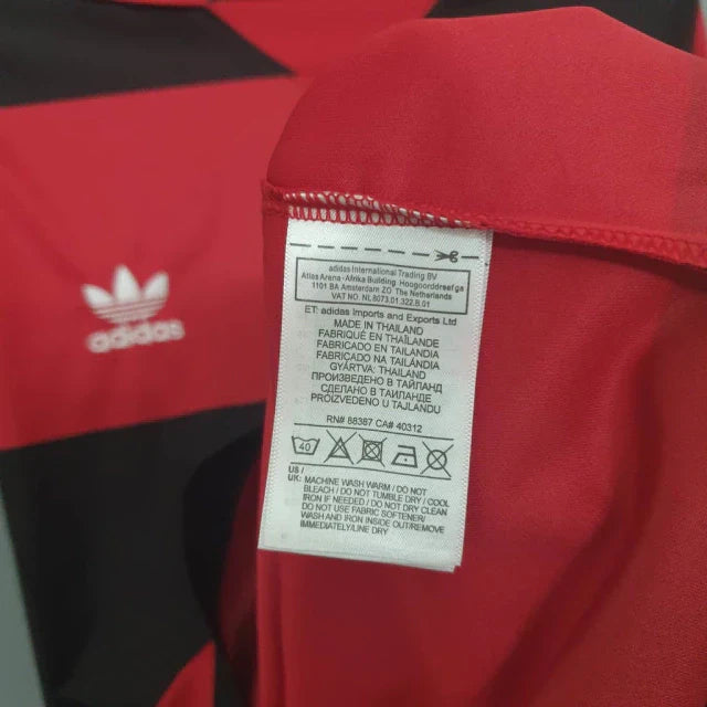 Camisa Flamengo Retrô I Home 1982/83 Masculino Vermelha e Preto