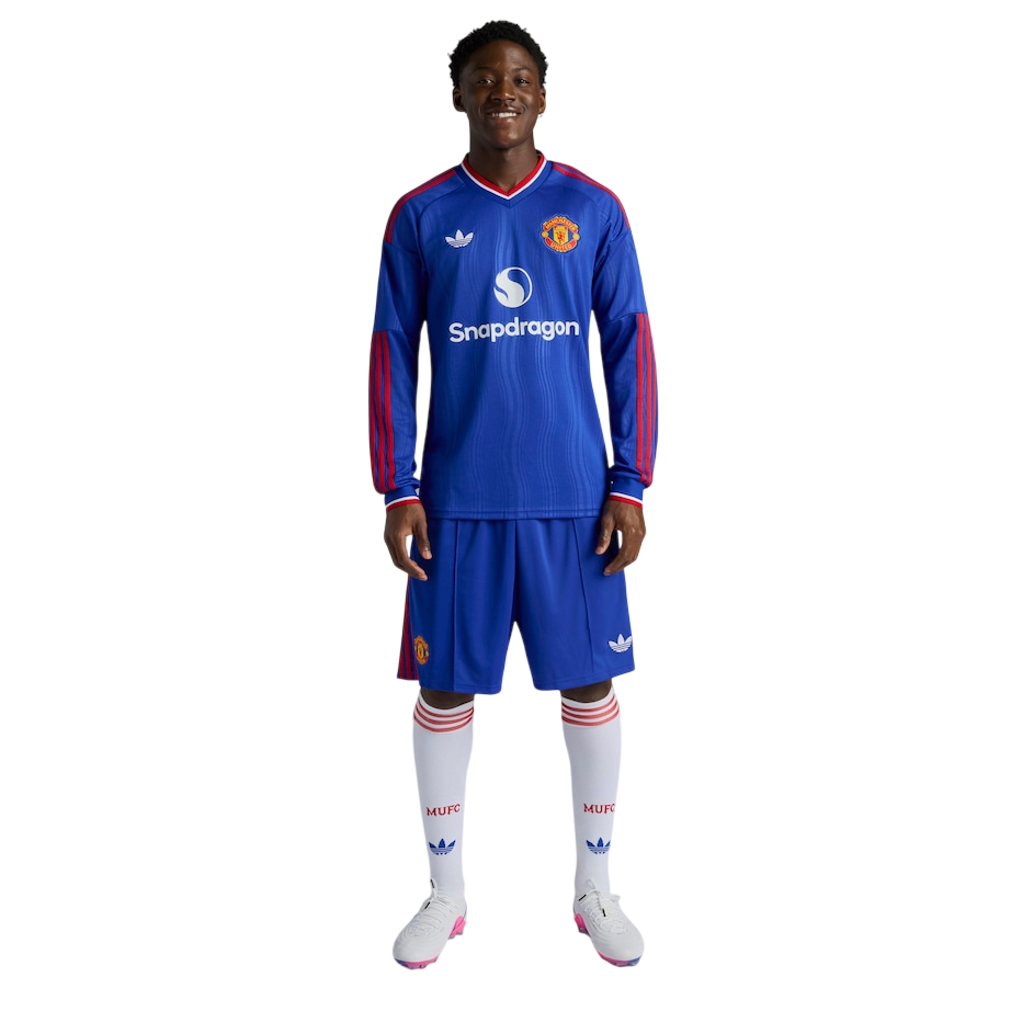 Camisa Manchester United Away Manga Longa 26/27