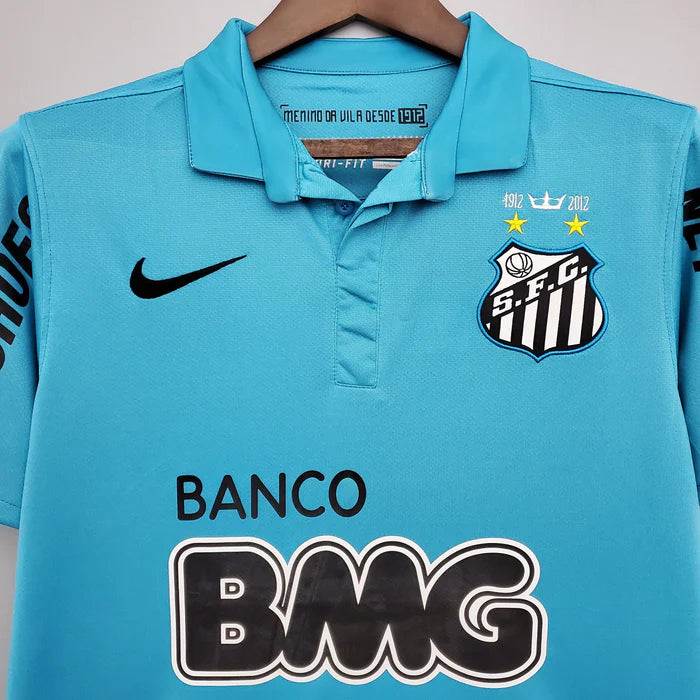 Camisa Santos Nike Neymar Retrô 2012/13 Masculina Azul