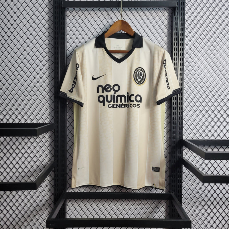 Camisa Corinthians 100th - Versão Retrô Bege