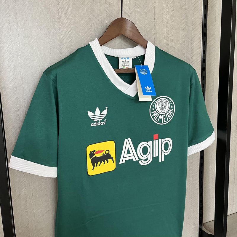 Camisa Palmeiras 1987 Titular - Versão Retrô Agip