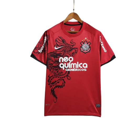 Camisa Corinthians III 11/12 - Versão Retro Vermelha