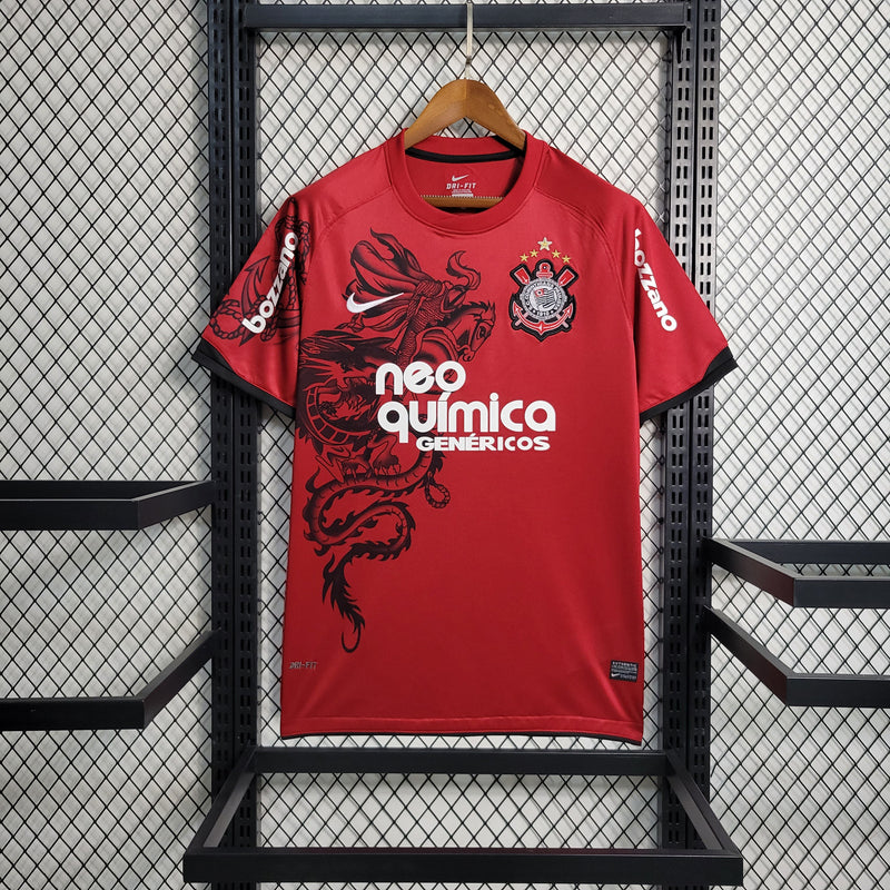 Camisa Corinthians III 11/12 - Versão Retro Vermelha