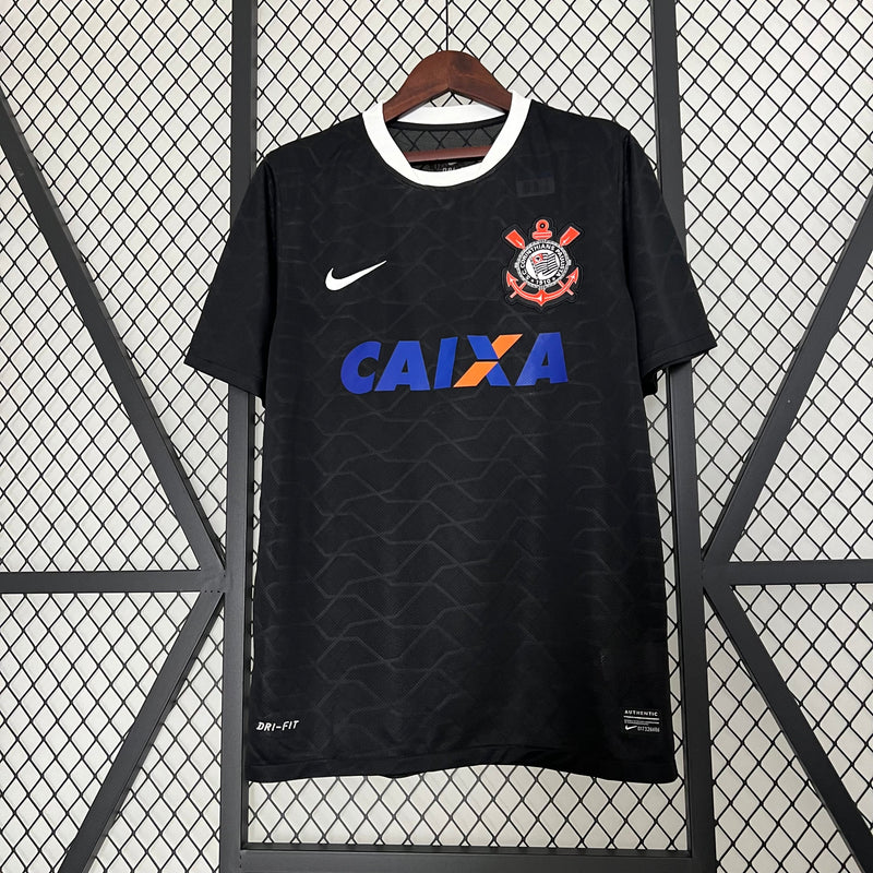 Camisa Corinthians Titular 12/13 - Versão Retrô Preta