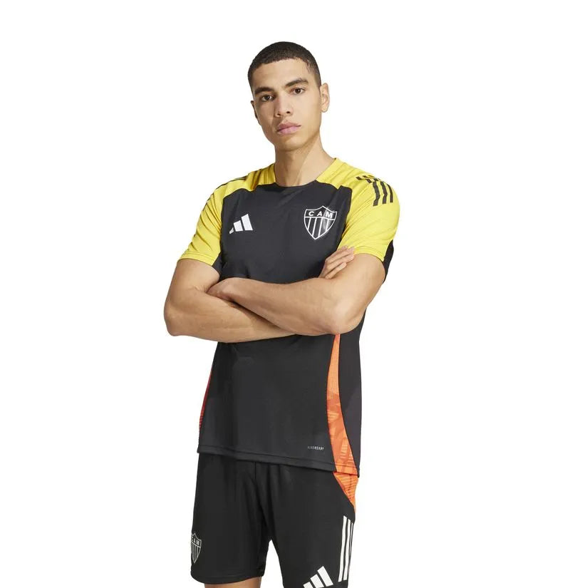 Camisa Atlético Mineiro Treino Preta 25/26 - Versão Torcedor