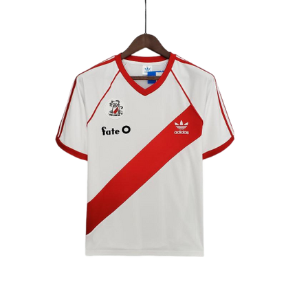 Camisa River Plate 1986/87 Home Branco Retrô