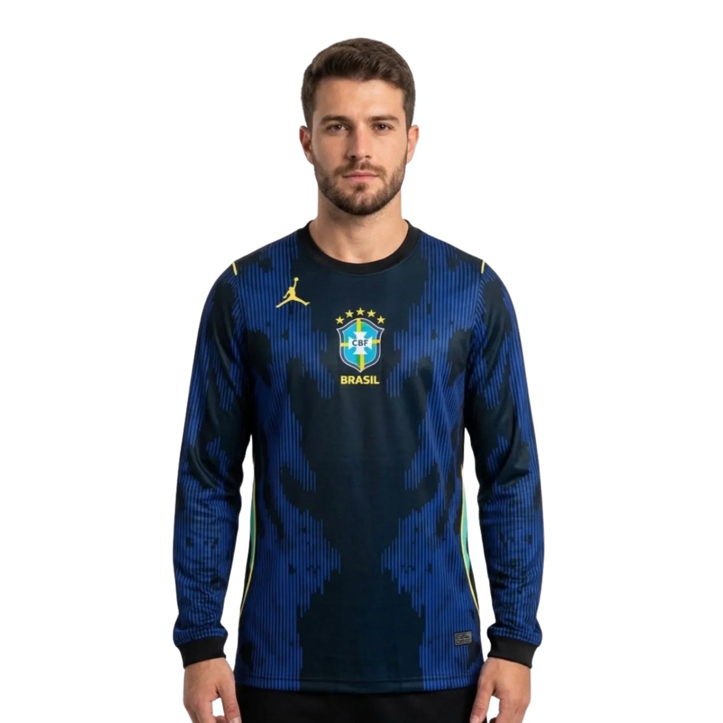 Camisa Manga Longa Brasil Away 2026 - Torcedor Masculina