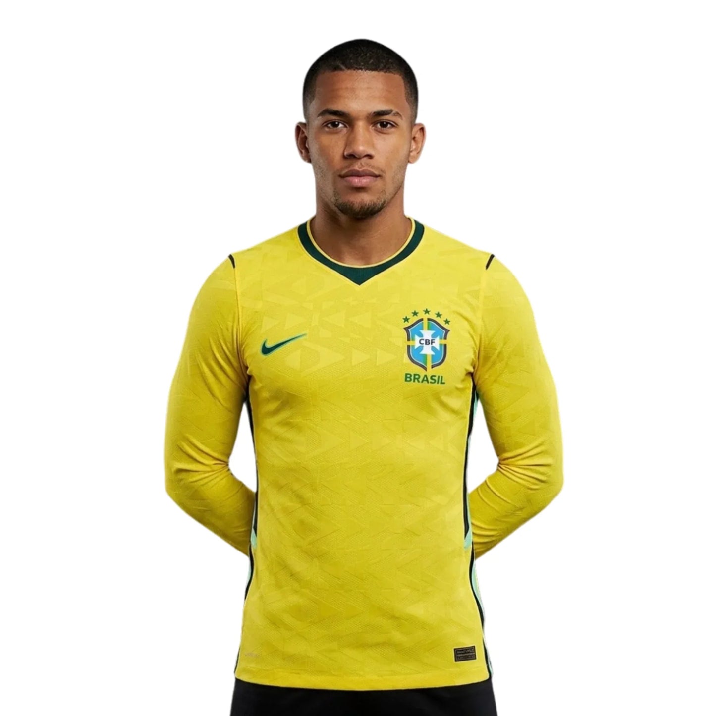 Camisa Manga Longa Brasil Home 2026 - Torcedor Masculina