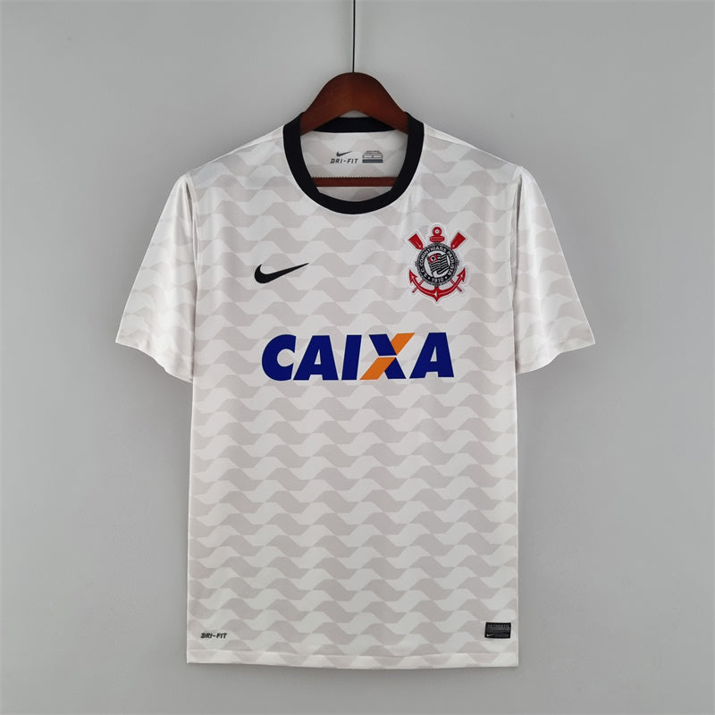 Camisa Corinthians Fora 2012 - Versão Retrô Branca