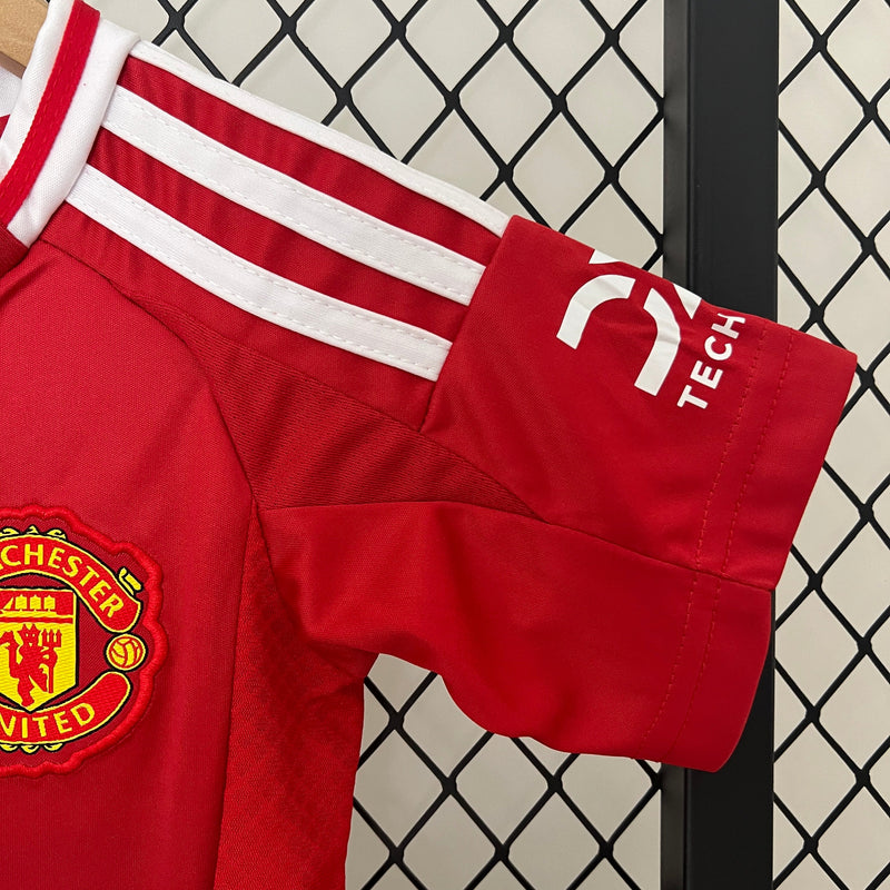 Kit Infantil Manchester United Home 24/25