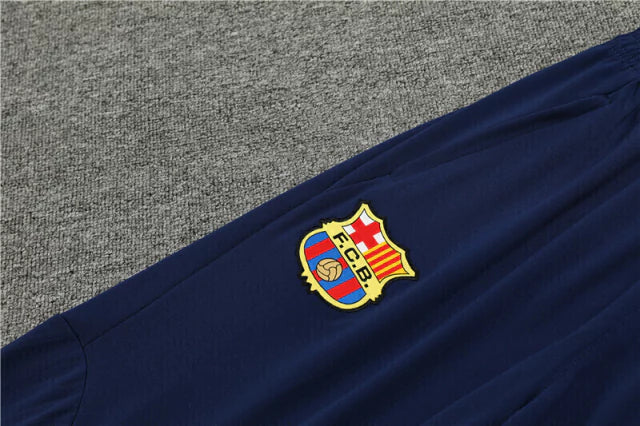 Conjunto de Treino Barcelona 23/24 - Nike Azul