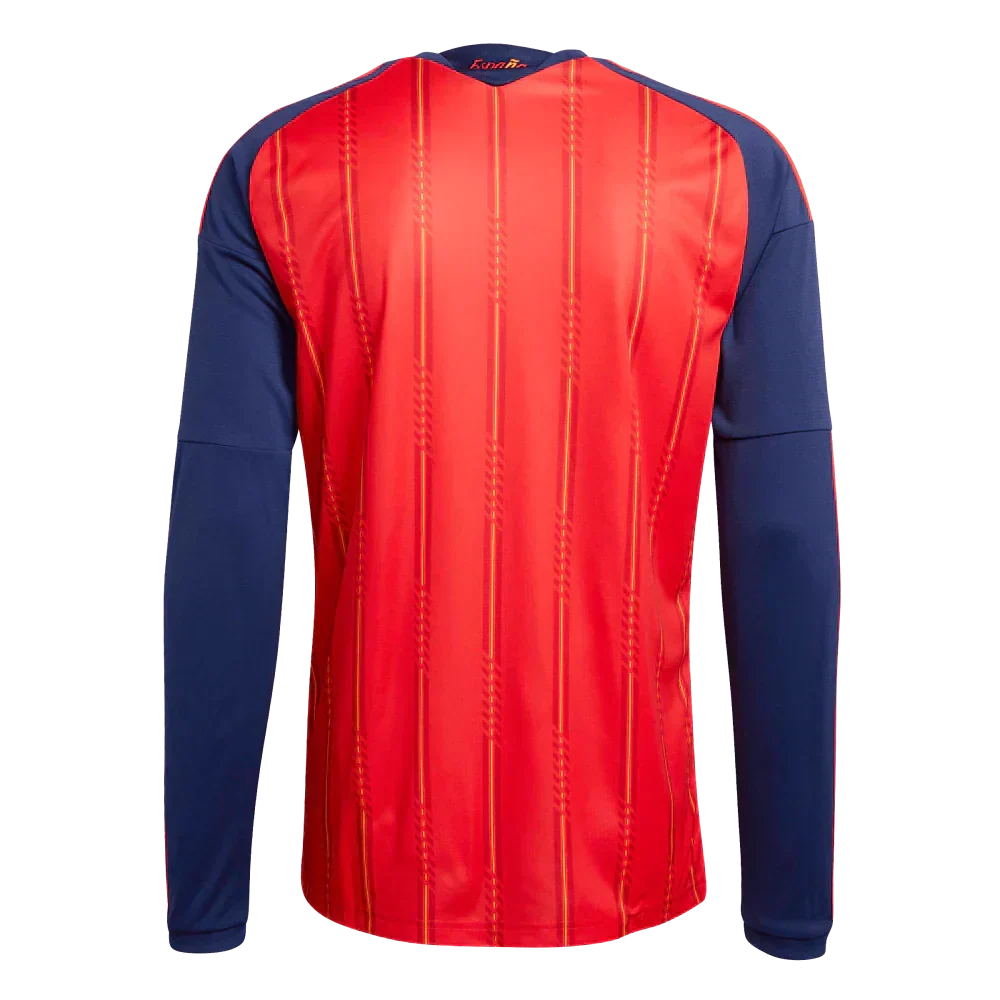 Camisa Manga Longa Espanha Home 2026 - Torcedor Masculina