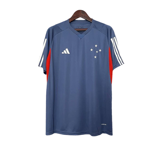 Camisa Cruzeiro Treino Azul 24/25 - Adidas Torcedor Masculina