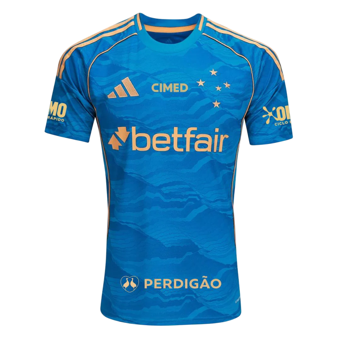 Camisa Cruzeiro III Todos Patrocínios 25/26 - Adidas Torcedor Masculina