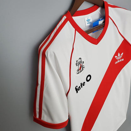 Camisa River Plate 1986/87 Home Branco Retrô