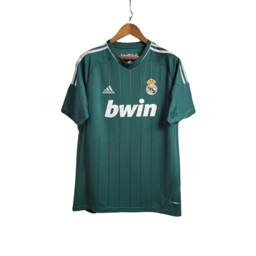 Camisa Retrô Real Madrid Away Adidas 2012/13 Masculino  Verde