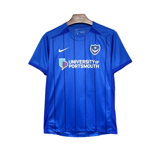 Camisa Portsmouth Home 24/25 - Torcedor Masculina Lançamento
