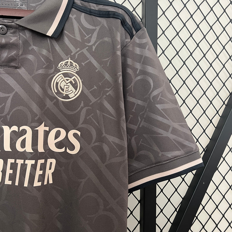 Camisa Real Madrid Away III 24/25 - Adidas Torcedor Masculina Lançamento