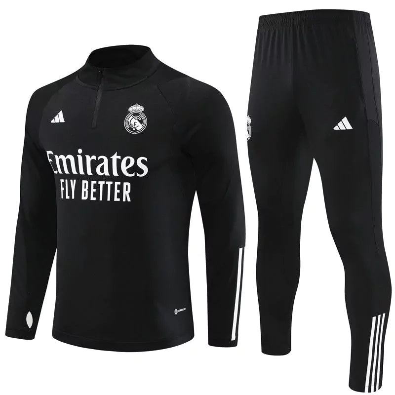 Conjunto de Treino Real Madrid 23/24 - Preto