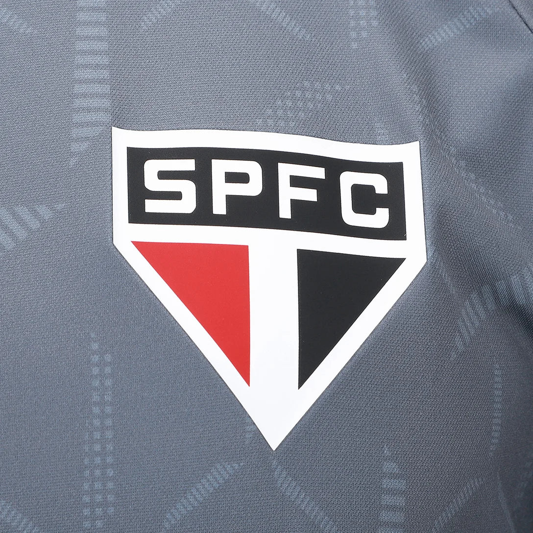 Camisa São Paulo Treino Cinza 25/26 - NB Torcedor Masculina Lançamento
