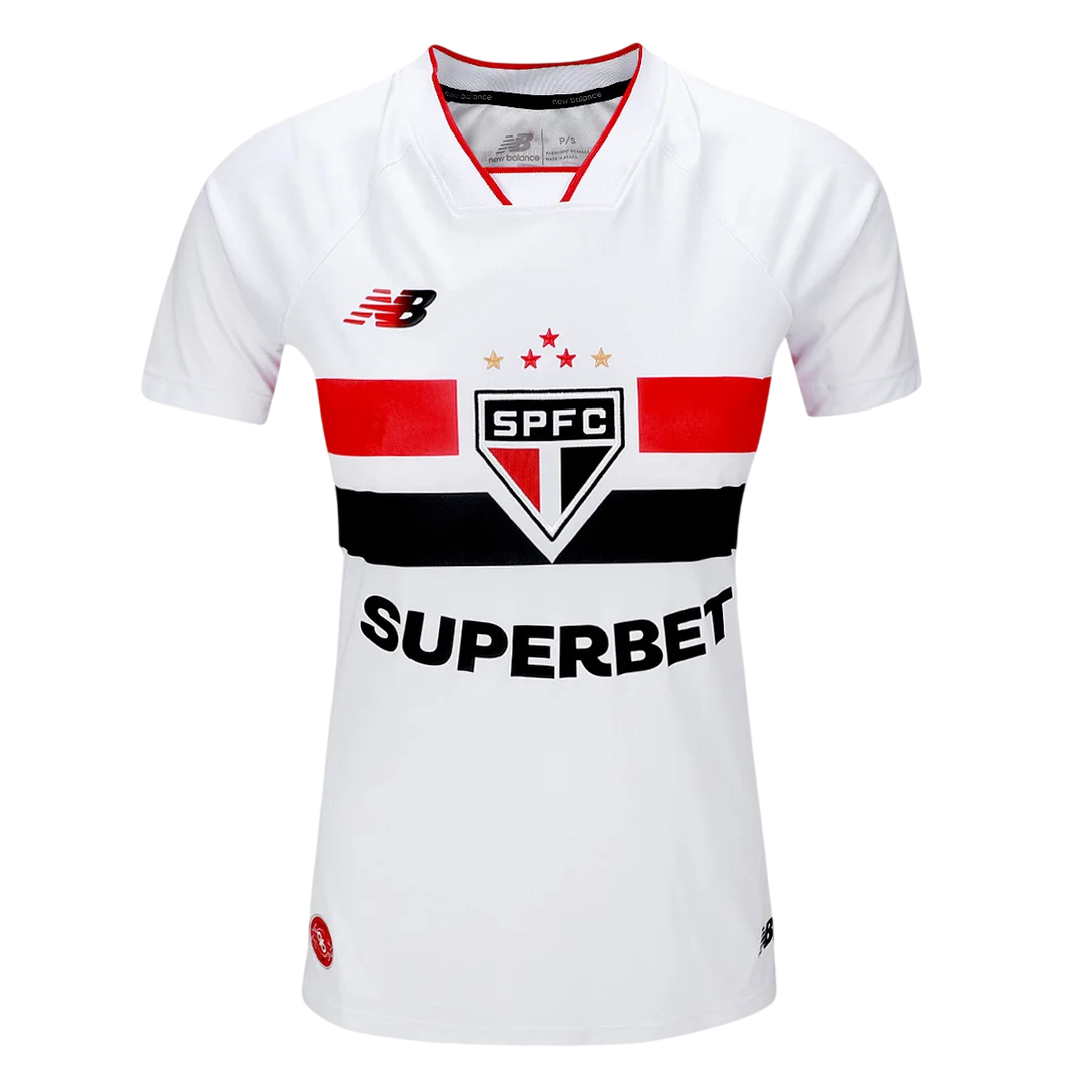 Camisa São Paulo Home 26/27 - NB Feminina [PRÉ-VENDA]