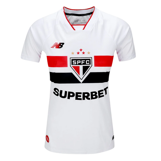 Camisa São Paulo Home 26/27 - NB Feminina [PRÉ-VENDA]