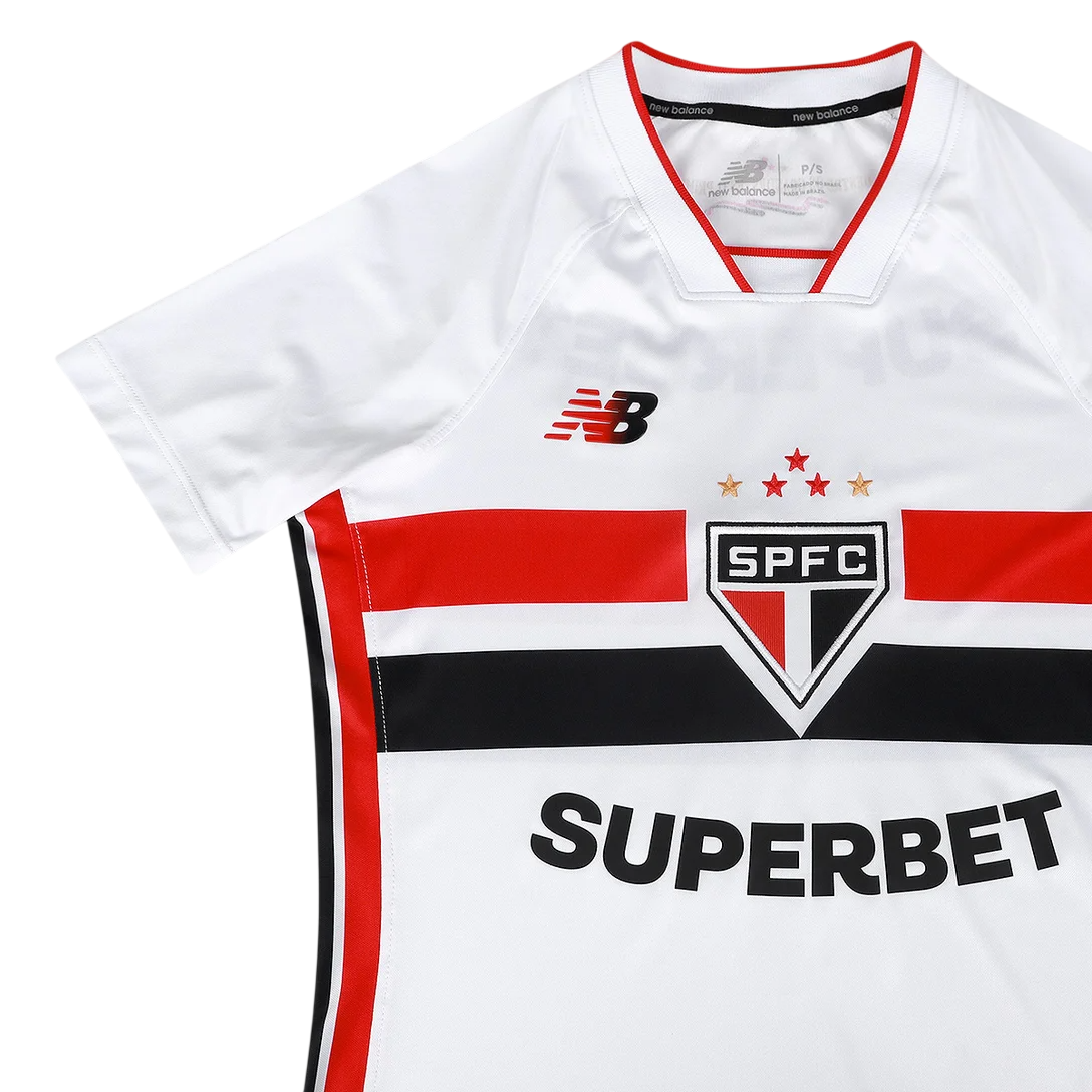 Camisa São Paulo Home 26/27 - NB Feminina [PRÉ-VENDA]