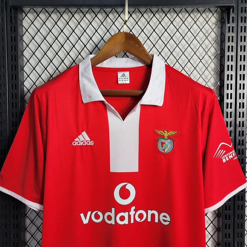 Camisa Benfica Polo 2004/05 Adidas Masculino Retro