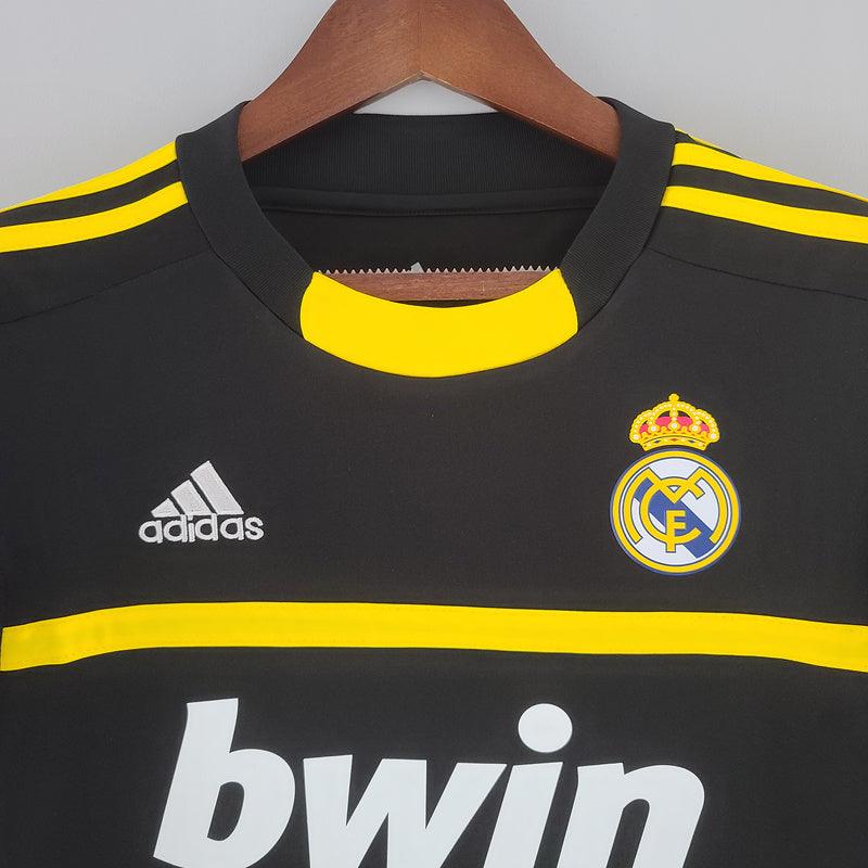 Camisa Real Madrid Goleiro 2011/12 Adidas Retrô - Preta