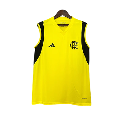 Regata Flamengo Treino Amarela 24/25 - Versão Torcedor Lançamento