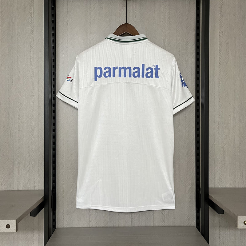 Camisa Palmeiras Fora 94/95 - Versão Retrô Branca Parmalat