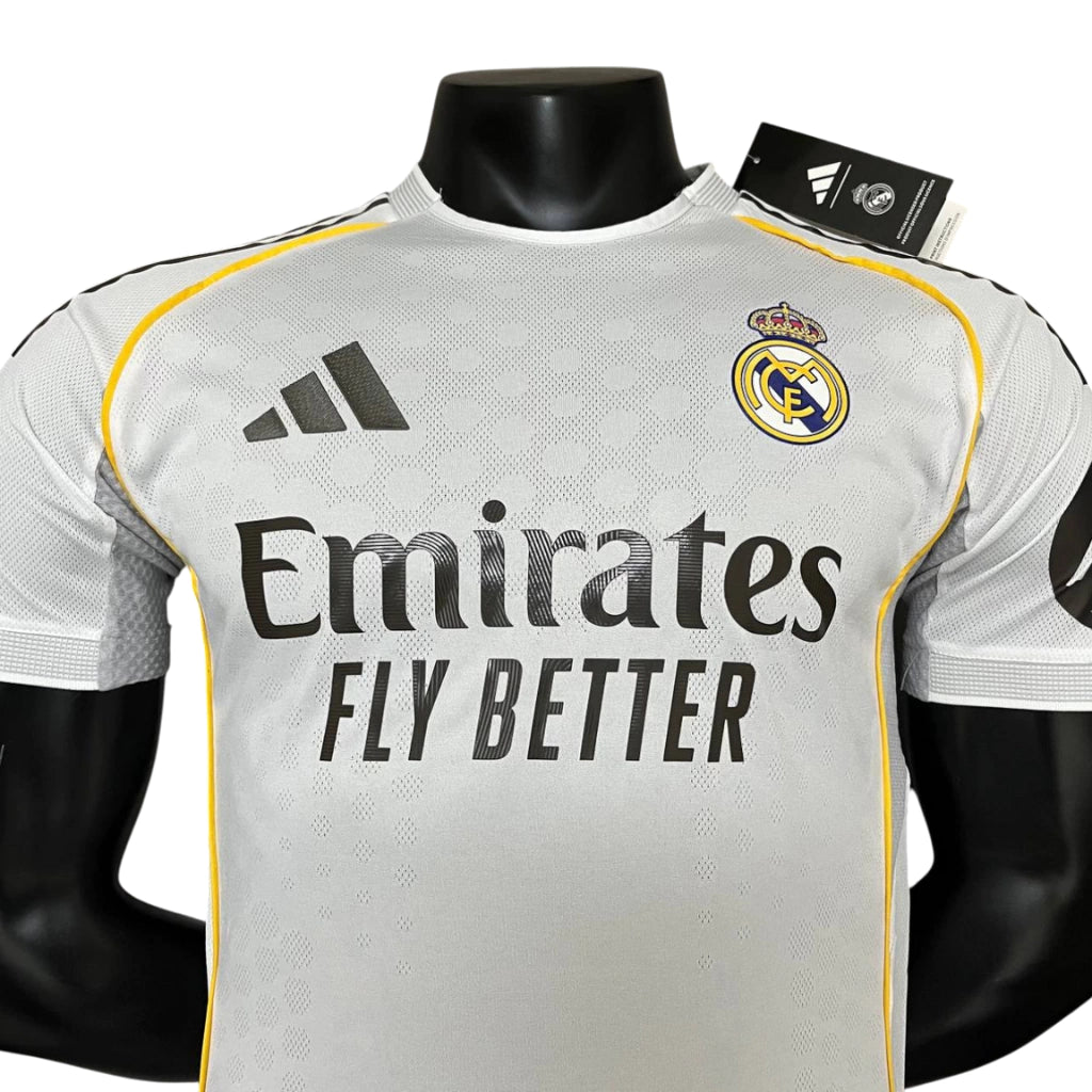 Camisa Real Madrid Home 25/26 - Jogador Masculina