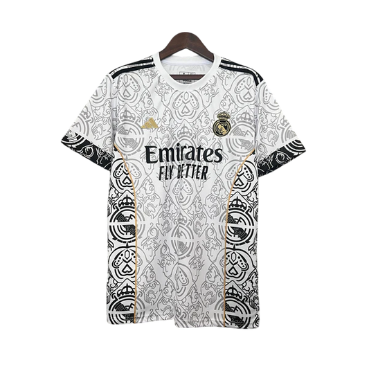 Camisa Real Madrid Edição Especial Dragão 24/25 - Adidas Torcedor Masculina Lançamento