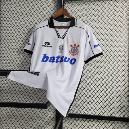 Camisa Corinthians 1999 Away Branca Retrô