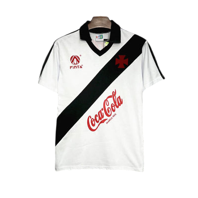 Camisa Vasco Fora 1998 - Versão Retrô Adidas + Coca-Cola