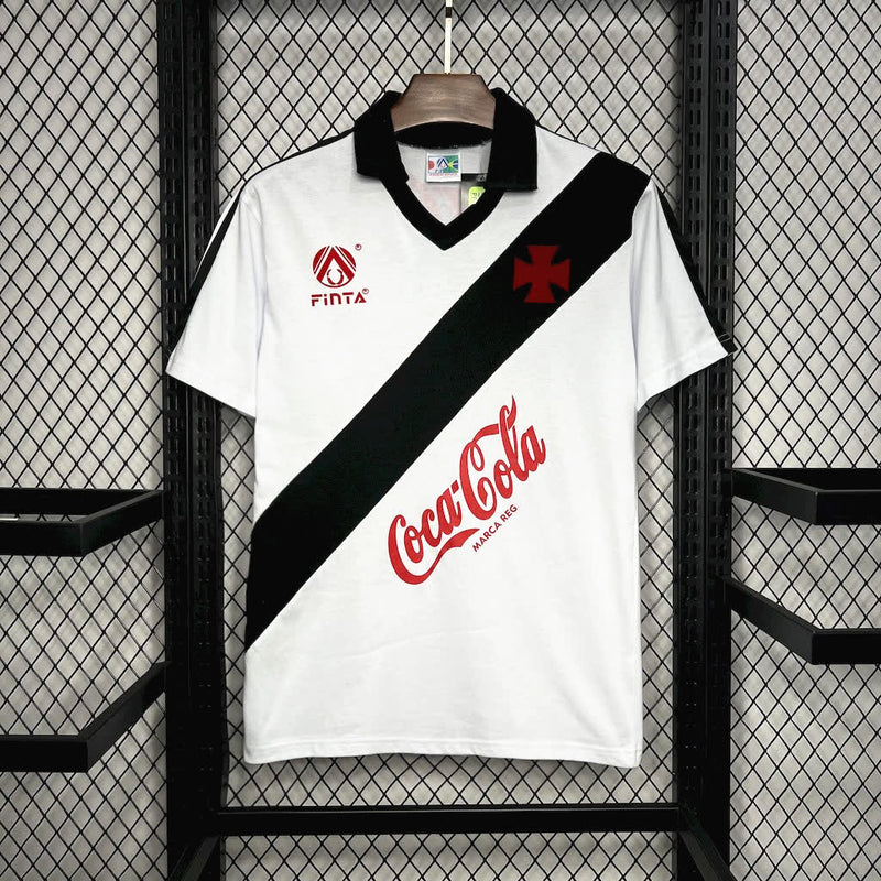 Camisa Vasco Fora 1998 - Versão Retrô Adidas + Coca-Cola