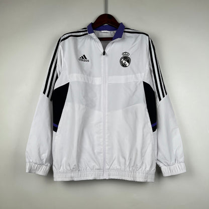 Jaqueta Corta Vento Real Madrid 23/24 Branco